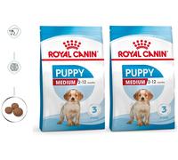 ROYAL CANIN Medium Puppy Cibo secco per cuccioli, dai 2 ai 12 mesi 2x1kg