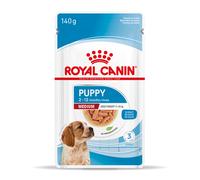 Royal Canin Medium Puppy Crocchette per cane - Come integrazione: 20 x 140 Umido Royal Canin Medium Puppy in salsa
