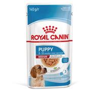 Royal Canin Medium Puppy umido in salsa per cane - 10 x 140 g