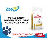 ROYAL CANIN MODERATE CALORIE KG.1,5/KG.6/KG.12 + TRASPORTO GRATIS