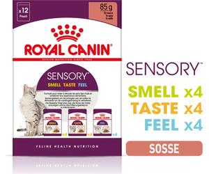 ROYAL CANIN SENSORY™ Multipack in Salsa 12x85 g - 1.020 g