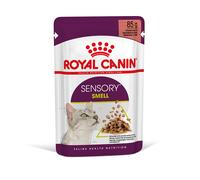 ROYAL CANIN Sensory Smell gravy 12x85 g pezzi in salsa per gatti adulti che stimolano le esperienze olfattive