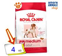 Royal Canin Alimento completo Medium Adult per Cani Adulti Taglia Media - 4 kg