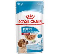 ROYAL CANIN DOG MEDIUM PUPPY IN SALSA 140 GR.