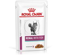Royal Canin Cat Veterinary Diet Renal con Pesce Bocconcini in Salsa 85 g