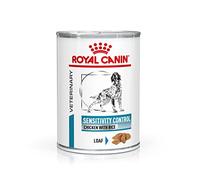 ROYAL CANIN VETERINARY SENSITIVITY CONTROL Mousse | 12 x 410 g | Alimento dietetico completo per cani | Per favorire la digestione e le allergie alimentari