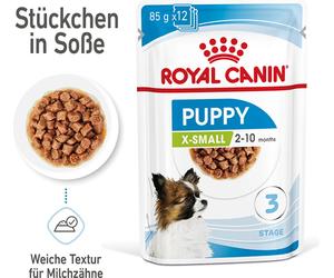 ROYAL CANIN X-Small Puppy Gravy Bustine 12x85 g - 1.020 g