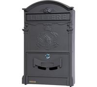 CASSETTA POSTALE MAURER ROYAL ANTRACITE ALLUMINIO