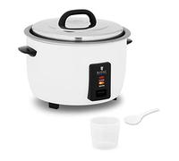 Royal Catering Cuociriso Elettrico Professionale Risottiera Elettrica RCRK-10L (10 L, 1.550 W, Acciaio Inox, Alluminio, 55 tazze, 4,2 litri)