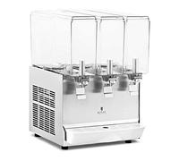 Royal Catering Dispenser Bibite con Rubinetto RC-JDD03 (3 x 10 l, con sistema di raffreddamento)