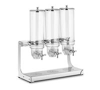 Royal Catering Dispenser per cereali- 3 x 3,5 l - 3 contenitori RCCS-3.5LSS3