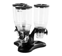 Royal Catering Dispenser per cereali triplo - 9 Litri RCCS-9L/3