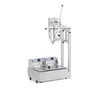 Royal Catering Macchina per Churros Professionale Macchina per Fare i Churros RC-CMM285 (3 litri, 140 mm x 200 mm, 2 x 2500 W)