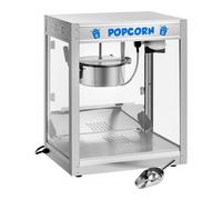 Royal Catering Macchina per popcorn in acciaio inox - Elevata potenza 1350W, 5 kg/ora Capacità RCPS-1350