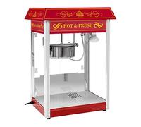 Royal Catering - Macchina Per Popcorn Professionale 1500 W Rossa