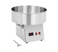 Royal Catering Macchina per zucchero filato - 52 cm - 1200 W - Acciaio inox RCZK-1080