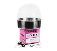 Royal Catering Macchina per zucchero filato con paraschizzi - 52 cm - 1200 W RCZK-1200E