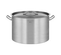 Royal Catering Pentola Per Induzione Pentola Acciaio Inox RCST-11E3-S (Acciaio Inox, 106 L, Fondo 5,8 mm)
