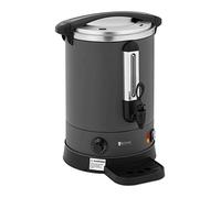 Royal Catering RC-WBDW14CG Bollitore professionale 13,5 litri 1.500 W con vaschetta di raccolta