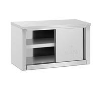 Pensile in acciaio inox - 900 x 400 x 500 mm - Portata 60 kg per ripiano - Royal Catering RCAT-90/40/50-C