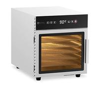 Essiccatore per alimenti - Acciaio inox - 500 W - 6 ripiani - Royal Catering RCDA-500/15S