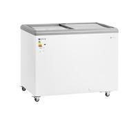 Royal Catering RCFGDF-280 Congelatore 280 L Con Porte in Vetro Bloccabili - Grande Capacità
