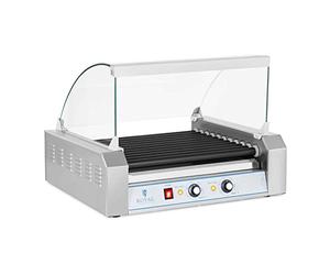 Royal Catering - RCHG-11T - Griglia a 11 rulli per wurstel - 2.200 watt