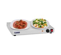 Royal Catering Piano caldo - 250 W - Acciaio inox - 50 cm RCHP-250E