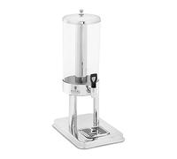 Royal Catering RCJD-01 - Distributore di succo, 5,5 l, con sistema di raffreddamento, in acciaio inox e plastica (policarbonato)