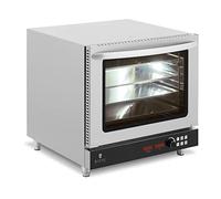 Royal Catering RCOV-03 Forno ad aria calda 2800 W Timer 3 Funzioni 4 Lamiere Convectomat Combina Ammortizzatore da tavolo Forno ad aria calda