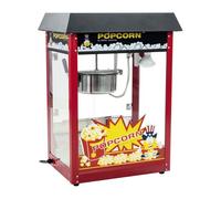 Royal Catering B-WARE Macchina per i pop-corn - tetto nero RCPS-16E