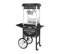 Royal Catering - RCPW-16.2 - Macchina per popcorn con carretto - nero