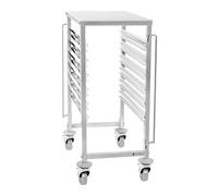 Royal Catering B-WARE Carrello portavassoi 6 x GN 1/1 RCTW 6 GN1/1