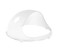 Royal Catering RCZW-COV62 Cupola Paraschizzi Protezione Antischizzi per Macchina Zucchero Filato (Ø 62 cm Diametro, Plexiglas)