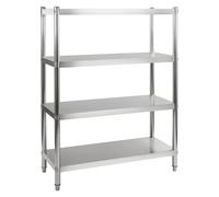 Royal Catering Scaffalatura in acciaio inox - 120 cm RCER-120
