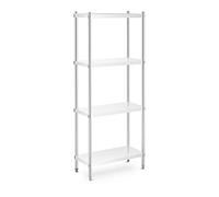 Royal Catering Scaffale metallico - 70 x 40 x 180 cm - - 200 kg - grigio 4062859032522