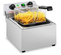 Royal Catering Seconda Mano Friggitrice elettrica - 10 litri - Timer - 230 V RCTF10EB