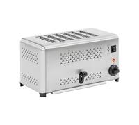Royal Catering tostapane 2.500 W acciaio inox 6 fette professionale