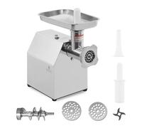 Royal Catering Seconda Mano Tritacarne elettrico in acciaio inox- Rotazione in senso inverso - 140 kg/h RCFW 140-850ECO