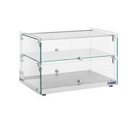 Royal Catering Vetrina da banco - 50 l - 2 ripiani RCKV-02-N