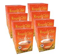 Royal Chai Premium Instant Karak Indian Tea 200g (confezione da 8) - Naturale zuccherato