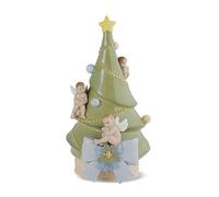 ROYAL CLASS ART. 23946 ALBERO DI NATALE ANGELI 21CM CON CARILLON