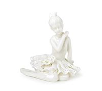 ROYAL CLASS ART. 25876 BALLERINA SEDUTA PIZZO PORCELLANA 11 CM
