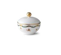Royal Copenhagen 1021103 zuccheriera con coperchio 15cl Star Fluted Christmas