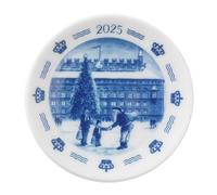 Royal Copenhagen 1074927 placchetta Natale 2025, 8,5cm