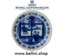 Royal Copenhagen 2018 Plaquette 8 cm