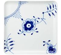 Royal Copenhagen Blue Fluted Mega Plate Square, 20 cm