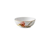 Royal Copenhagen Flora 1017549 - Ciotola in porcellana fine con motivo floreale, 50 cl, dimensioni: 14 x 14 x 5 cm, colore: Bianco