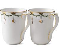 Royal Copenhagen Star Fluted - Set 2 Tazze Mug 36cl Star Fluted Royal Copenhagen