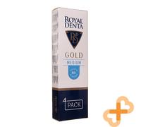 ROYAL DENTA GOLD MEDIUM 4 Spazzolino Set Kit Fascio Medio Morbidezza